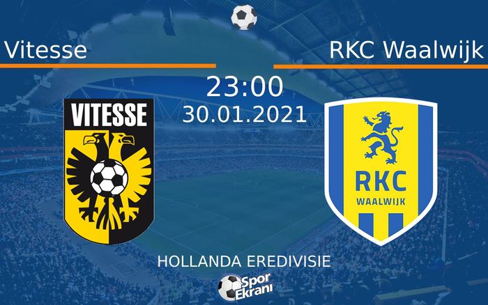 30 Ocak 2021 Vitesse vs RKC Waalwijk maçı Hangi Kanalda Saat Kaçta Yayınlanacak? 30 Ocak 2021 Vitesse vs RKC Waalwijk maçı Hangi Kanalda Saat Kaçta Yayınlanacak?