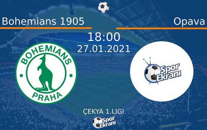 27 Ocak 2021 Bohemians 1905 vs Opava maçı Hangi Kanalda Saat Kaçta Yayınlanacak? 27 Ocak 2021 Bohemians 1905 vs Opava maçı Hangi Kanalda Saat Kaçta Yayınlanacak?