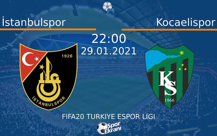 29 Ocak 2021 İstanbulspor vs Kocaelispor maçı Hangi Kanalda Saat Kaçta Yayınlanacak? 29 Ocak 2021 İstanbulspor vs Kocaelispor maçı Hangi Kanalda Saat Kaçta Yayınlanacak?