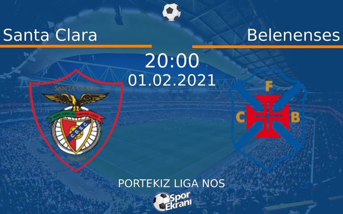 01 Şubat 2021 Santa Clara vs Belenenses maçı Hangi Kanalda Saat Kaçta Yayınlanacak? 01 Şubat 2021 Santa Clara vs Belenenses maçı Hangi Kanalda Saat Kaçta Yayınlanacak?