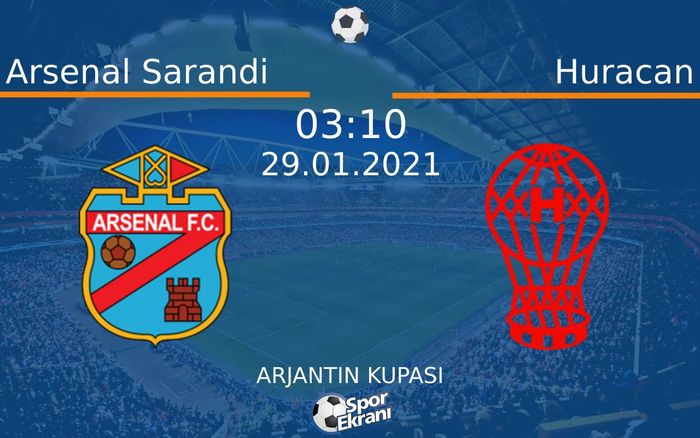 29 Ocak 2021 Arsenal Sarandi vs Huracan maçı Hangi Kanalda Saat Kaçta Yayınlanacak? 29 Ocak 2021 Arsenal Sarandi vs Huracan maçı Hangi Kanalda Saat Kaçta Yayınlanacak?