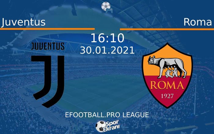 30 Ocak 2021 Juventus vs Roma maçı Hangi Kanalda Saat Kaçta Yayınlanacak? 30 Ocak 2021 Juventus vs Roma maçı Hangi Kanalda Saat Kaçta Yayınlanacak?