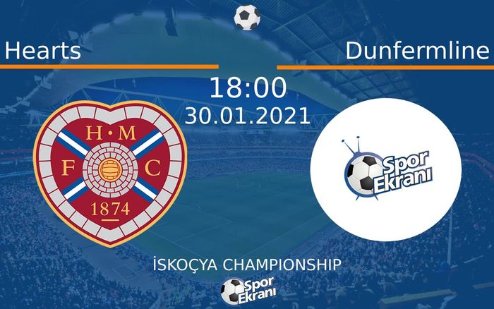 30 Ocak 2021 Hearts vs Dunfermline maçı Hangi Kanalda Saat Kaçta Yayınlanacak? 30 Ocak 2021 Hearts vs Dunfermline maçı Hangi Kanalda Saat Kaçta Yayınlanacak?