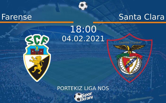 04 Şubat 2021 Farense vs Santa Clara maçı Hangi Kanalda Saat Kaçta Yayınlanacak? 04 Şubat 2021 Farense vs Santa Clara maçı Hangi Kanalda Saat Kaçta Yayınlanacak?
