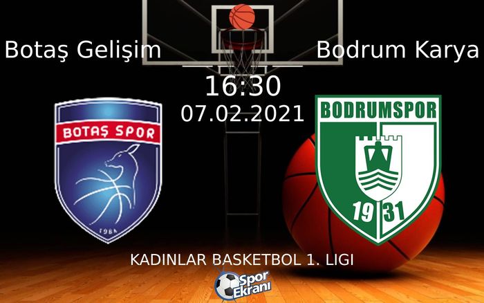 07 Şubat 2021 Botaş Gelişim vs Bodrum Karya maçı Hangi Kanalda Saat Kaçta Yayınlanacak? 07 Şubat 2021 Botaş Gelişim vs Bodrum Karya maçı Hangi Kanalda Saat Kaçta Yayınlanacak?