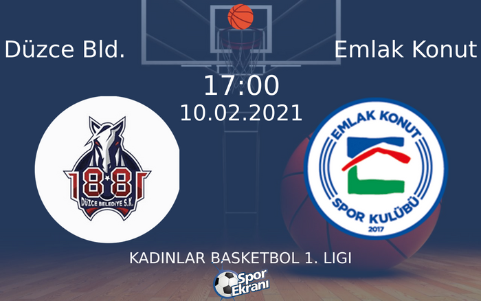 10 Şubat 2021 Düzce Bld. vs Emlak Konut maçı Hangi Kanalda Saat Kaçta Yayınlanacak? 10 Şubat 2021 Düzce Bld. vs Emlak Konut maçı Hangi Kanalda Saat Kaçta Yayınlanacak?