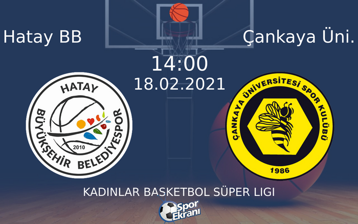 18 Şubat 2021 Hatay BB vs Çankaya Üni. maçı Hangi Kanalda Saat Kaçta Yayınlanacak? 18 Şubat 2021 Hatay BB vs Çankaya Üni. maçı Hangi Kanalda Saat Kaçta Yayınlanacak?