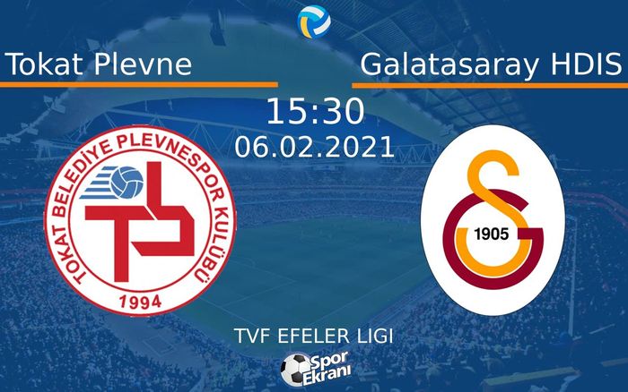 06 Şubat 2021 Tokat Plevne vs Galatasaray HDIS maçı Hangi Kanalda Saat Kaçta Yayınlanacak? 06 Şubat 2021 Tokat Plevne vs Galatasaray HDIS maçı Hangi Kanalda Saat Kaçta Yayınlanacak?
