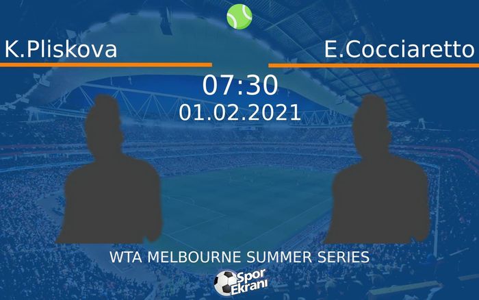 01 Şubat 2021 K.Pliskova vs E.Cocciaretto maçı Hangi Kanalda Saat Kaçta Yayınlanacak? 01 Şubat 2021 K.Pliskova vs E.Cocciaretto maçı Hangi Kanalda Saat Kaçta Yayınlanacak?