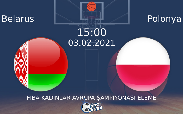 03 Şubat 2021 Belarus vs Polonya maçı Hangi Kanalda Saat Kaçta Yayınlanacak? 03 Şubat 2021 Belarus vs Polonya maçı Hangi Kanalda Saat Kaçta Yayınlanacak?