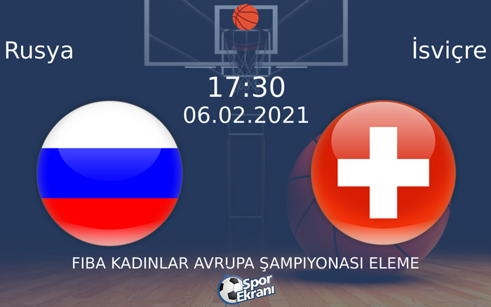 06 Şubat 2021 Rusya vs İsviçre maçı Hangi Kanalda Saat Kaçta Yayınlanacak? 06 Şubat 2021 Rusya vs İsviçre maçı Hangi Kanalda Saat Kaçta Yayınlanacak?