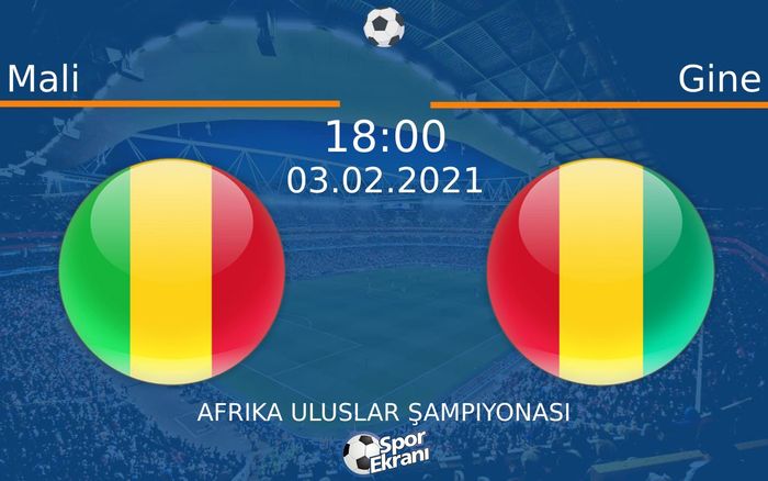 03 Şubat 2021 Mali vs Gine maçı Hangi Kanalda Saat Kaçta Yayınlanacak? 03 Şubat 2021 Mali vs Gine maçı Hangi Kanalda Saat Kaçta Yayınlanacak?