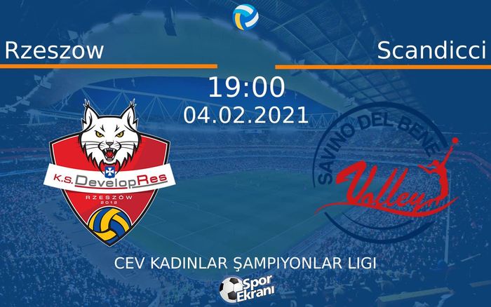 04 Şubat 2021 Rzeszow vs Scandicci maçı Hangi Kanalda Saat Kaçta Yayınlanacak? 04 Şubat 2021 Rzeszow vs Scandicci maçı Hangi Kanalda Saat Kaçta Yayınlanacak?