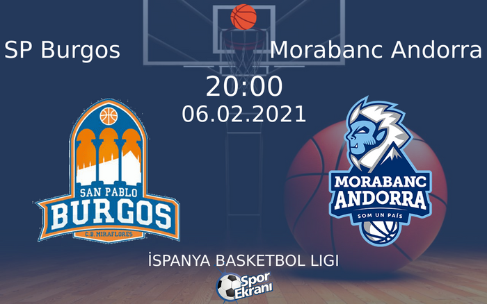 06 Şubat 2021 SP Burgos vs Morabanc Andorra maçı Hangi Kanalda Saat Kaçta Yayınlanacak? 06 Şubat 2021 SP Burgos vs Morabanc Andorra maçı Hangi Kanalda Saat Kaçta Yayınlanacak?