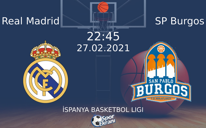 27 Şubat 2021 Real Madrid vs SP Burgos maçı Hangi Kanalda Saat Kaçta Yayınlanacak? 27 Şubat 2021 Real Madrid vs SP Burgos maçı Hangi Kanalda Saat Kaçta Yayınlanacak?