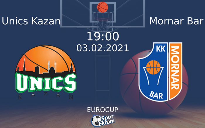 03 Şubat 2021 Unics Kazan vs Mornar Bar maçı Hangi Kanalda Saat Kaçta Yayınlanacak? 03 Şubat 2021 Unics Kazan vs Mornar Bar maçı Hangi Kanalda Saat Kaçta Yayınlanacak?