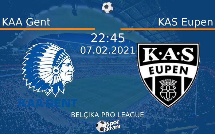 07 Şubat 2021 KAA Gent vs KAS Eupen maçı Hangi Kanalda Saat Kaçta Yayınlanacak? 07 Şubat 2021 KAA Gent vs KAS Eupen maçı Hangi Kanalda Saat Kaçta Yayınlanacak?