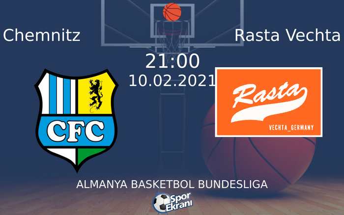 10 Şubat 2021 Chemnitz vs Rasta Vechta maçı Hangi Kanalda Saat Kaçta Yayınlanacak? 10 Şubat 2021 Chemnitz vs Rasta Vechta maçı Hangi Kanalda Saat Kaçta Yayınlanacak?