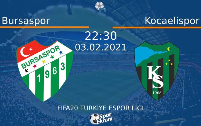 03 Şubat 2021 Bursaspor vs Kocaelispor maçı Hangi Kanalda Saat Kaçta Yayınlanacak? 03 Şubat 2021 Bursaspor vs Kocaelispor maçı Hangi Kanalda Saat Kaçta Yayınlanacak?