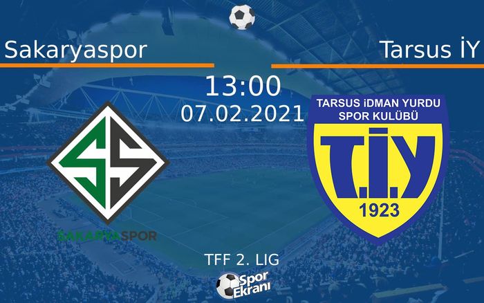 07 Şubat 2021 Sakaryaspor vs Tarsus İY maçı Hangi Kanalda Saat Kaçta Yayınlanacak? 07 Şubat 2021 Sakaryaspor vs Tarsus İY maçı Hangi Kanalda Saat Kaçta Yayınlanacak?