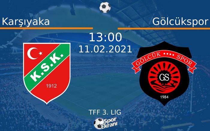 11 Şubat 2021 Karşıyaka vs Gölcükspor maçı Hangi Kanalda Saat Kaçta Yayınlanacak? 11 Şubat 2021 Karşıyaka vs Gölcükspor maçı Hangi Kanalda Saat Kaçta Yayınlanacak?