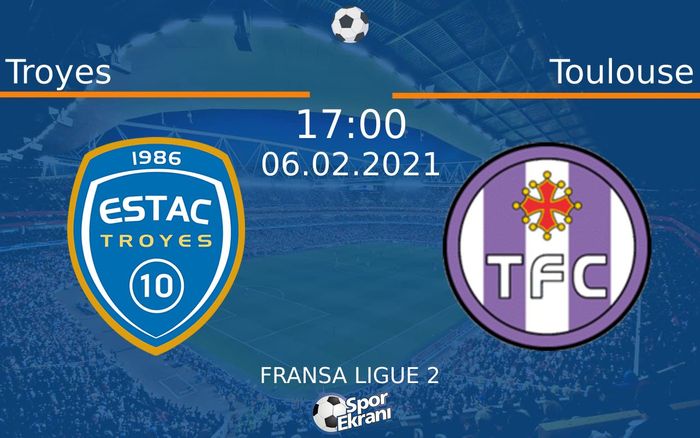 06 Şubat 2021 Troyes vs Toulouse maçı Hangi Kanalda Saat Kaçta Yayınlanacak? 06 Şubat 2021 Troyes vs Toulouse maçı Hangi Kanalda Saat Kaçta Yayınlanacak?