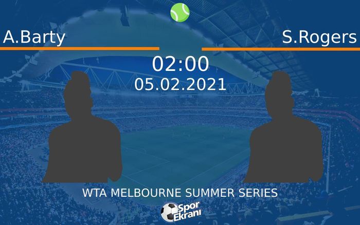 05 Şubat 2021 A.Barty vs S.Rogers maçı Hangi Kanalda Saat Kaçta Yayınlanacak? 05 Şubat 2021 A.Barty vs S.Rogers maçı Hangi Kanalda Saat Kaçta Yayınlanacak?