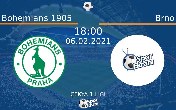 06 Şubat 2021 Bohemians 1905 vs Brno maçı Hangi Kanalda Saat Kaçta Yayınlanacak? 06 Şubat 2021 Bohemians 1905 vs Brno maçı Hangi Kanalda Saat Kaçta Yayınlanacak?