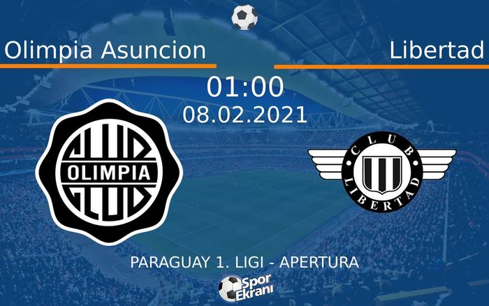 08 Şubat 2021 Olimpia Asuncion vs Libertad maçı Hangi Kanalda Saat Kaçta Yayınlanacak? 08 Şubat 2021 Olimpia Asuncion vs Libertad maçı Hangi Kanalda Saat Kaçta Yayınlanacak?