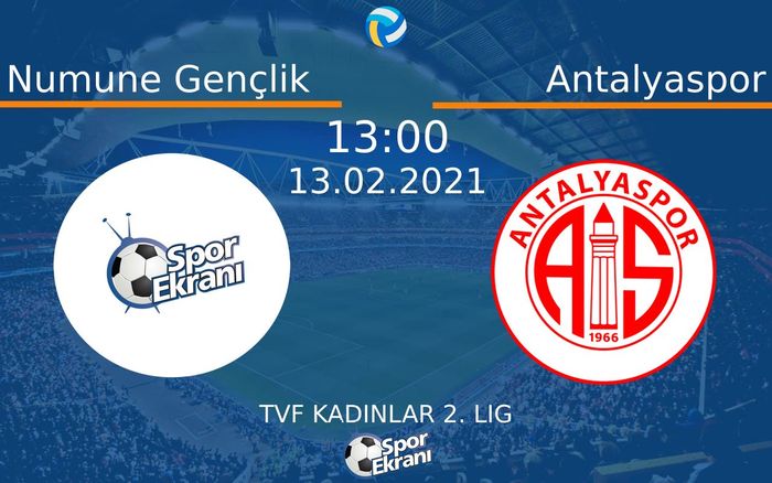 13 Şubat 2021 Numune Gençlik vs Antalyaspor maçı Hangi Kanalda Saat Kaçta Yayınlanacak? 13 Şubat 2021 Numune Gençlik vs Antalyaspor maçı Hangi Kanalda Saat Kaçta Yayınlanacak?