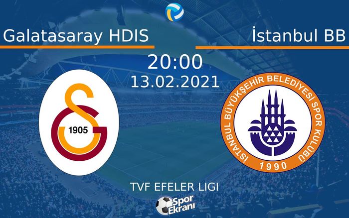 13 Şubat 2021 Galatasaray HDIS vs İstanbul BB maçı Hangi Kanalda Saat Kaçta Yayınlanacak? 13 Şubat 2021 Galatasaray HDIS vs İstanbul BB maçı Hangi Kanalda Saat Kaçta Yayınlanacak?