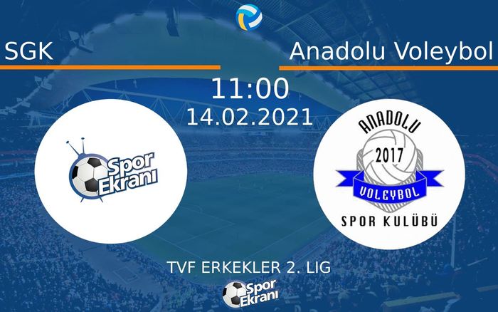 14 Şubat 2021 SGK vs Anadolu Voleybol maçı Hangi Kanalda Saat Kaçta Yayınlanacak? 14 Şubat 2021 SGK vs Anadolu Voleybol maçı Hangi Kanalda Saat Kaçta Yayınlanacak?