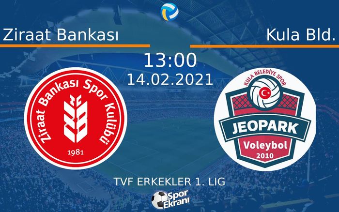 14 Şubat 2021 Ziraat Bankası vs Kula Bld. maçı Hangi Kanalda Saat Kaçta Yayınlanacak? 14 Şubat 2021 Ziraat Bankası vs Kula Bld. maçı Hangi Kanalda Saat Kaçta Yayınlanacak?