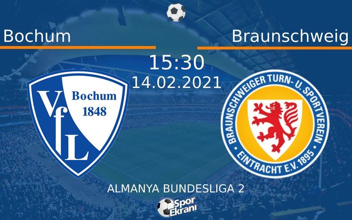14 Şubat 2021 Bochum vs Braunschweig maçı Hangi Kanalda Saat Kaçta Yayınlanacak? 14 Şubat 2021 Bochum vs Braunschweig maçı Hangi Kanalda Saat Kaçta Yayınlanacak?