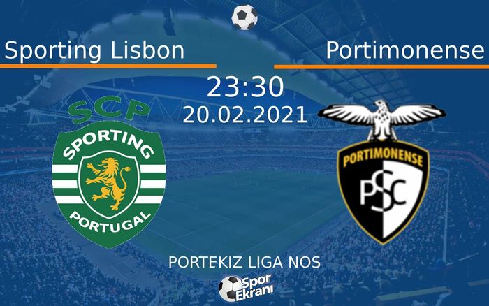 20 Şubat 2021 Sporting Lisbon vs Portimonense maçı Hangi Kanalda Saat Kaçta Yayınlanacak? 20 Şubat 2021 Sporting Lisbon vs Portimonense maçı Hangi Kanalda Saat Kaçta Yayınlanacak?