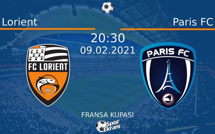 09 Şubat 2021 Lorient vs Paris FC maçı Hangi Kanalda Saat Kaçta Yayınlanacak? 09 Şubat 2021 Lorient vs Paris FC maçı Hangi Kanalda Saat Kaçta Yayınlanacak?