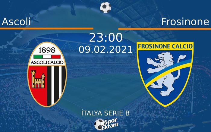 09 Şubat 2021 Ascoli vs Frosinone maçı Hangi Kanalda Saat Kaçta Yayınlanacak? 09 Şubat 2021 Ascoli vs Frosinone maçı Hangi Kanalda Saat Kaçta Yayınlanacak?