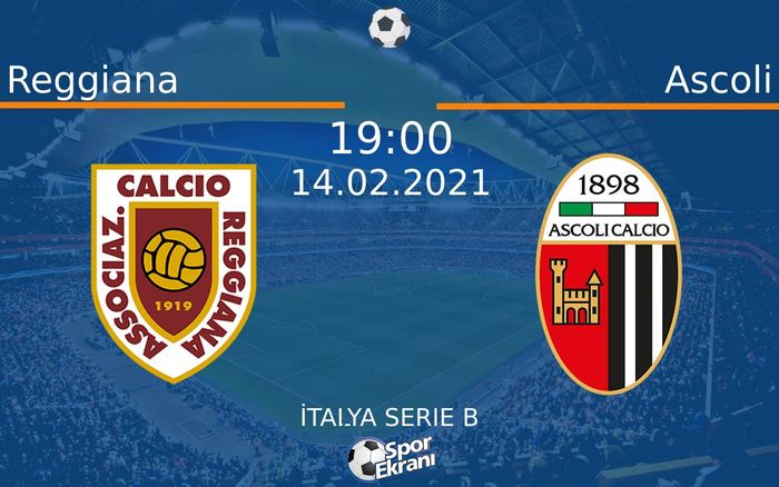 14 Şubat 2021 Reggiana vs Ascoli maçı Hangi Kanalda Saat Kaçta Yayınlanacak? 14 Şubat 2021 Reggiana vs Ascoli maçı Hangi Kanalda Saat Kaçta Yayınlanacak?