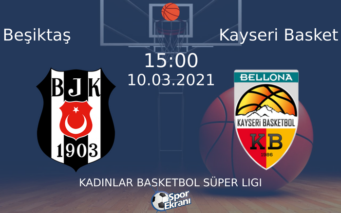 10 Mart 2021 Beşiktaş vs Kayseri Basket maçı Hangi Kanalda Saat Kaçta Yayınlanacak?