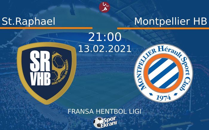 13 Şubat 2021 St.Raphael vs Montpellier HB maçı Hangi Kanalda Saat Kaçta Yayınlanacak? 13 Şubat 2021 St.Raphael vs Montpellier HB maçı Hangi Kanalda Saat Kaçta Yayınlanacak?