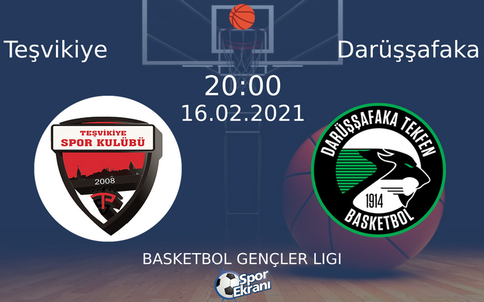 16 Şubat 2021 Teşvikiye vs Darüşşafaka maçı Hangi Kanalda Saat Kaçta Yayınlanacak? 16 Şubat 2021 Teşvikiye vs Darüşşafaka maçı Hangi Kanalda Saat Kaçta Yayınlanacak?