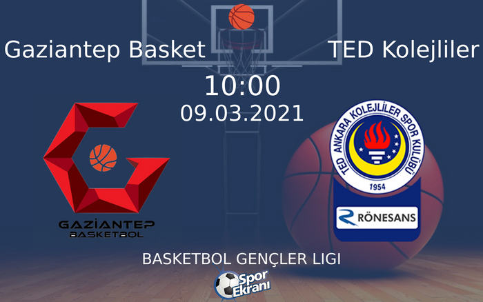 09 Mart 2021 Gaziantep Basket vs TED Kolejliler maçı Hangi Kanalda Saat Kaçta Yayınlanacak? 09 Mart 2021 Gaziantep Basket vs TED Kolejliler maçı Hangi Kanalda Saat Kaçta Yayınlanacak?