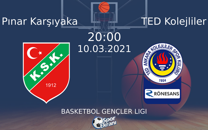 10 Mart 2021 Pınar Karşıyaka vs TED Kolejliler maçı Hangi Kanalda Saat Kaçta Yayınlanacak? 10 Mart 2021 Pınar Karşıyaka vs TED Kolejliler maçı Hangi Kanalda Saat Kaçta Yayınlanacak?