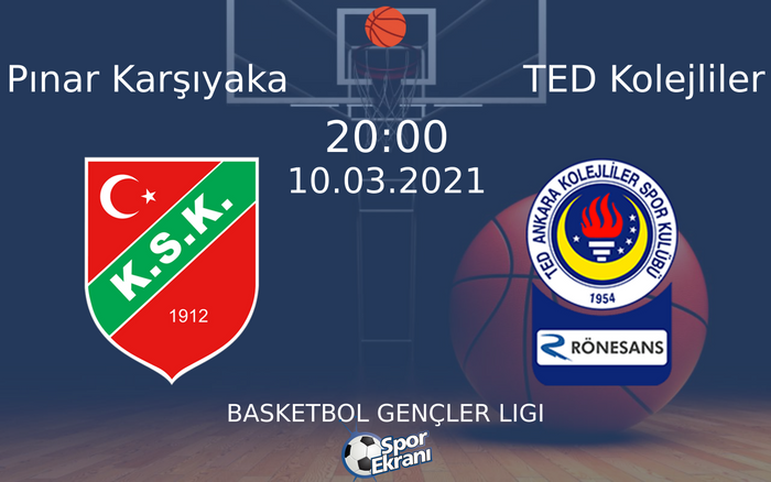 10 Mart 2021 Pınar Karşıyaka vs TED Kolejliler maçı Hangi Kanalda Saat Kaçta Yayınlanacak?