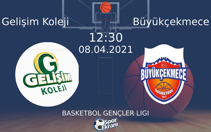 08 Nisan 2021 Gelişim Koleji vs Büyükçekmece maçı Hangi Kanalda Saat Kaçta Yayınlanacak? 08 Nisan 2021 Gelişim Koleji vs Büyükçekmece maçı Hangi Kanalda Saat Kaçta Yayınlanacak?
