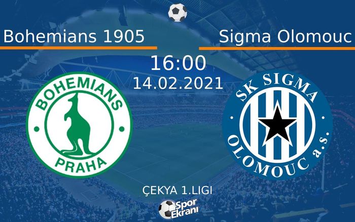 14 Şubat 2021 Bohemians 1905 vs Sigma Olomouc maçı Hangi Kanalda Saat Kaçta Yayınlanacak? 14 Şubat 2021 Bohemians 1905 vs Sigma Olomouc maçı Hangi Kanalda Saat Kaçta Yayınlanacak?