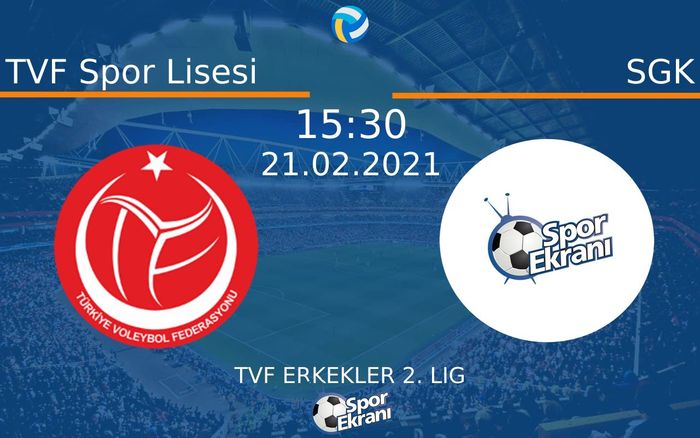 21 Şubat 2021 TVF Spor Lisesi vs SGK maçı Hangi Kanalda Saat Kaçta Yayınlanacak? 21 Şubat 2021 TVF Spor Lisesi vs SGK maçı Hangi Kanalda Saat Kaçta Yayınlanacak?
