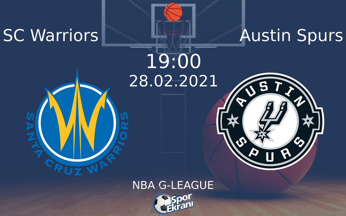 28 Şubat 2021 SC Warriors vs Austin Spurs maçı Hangi Kanalda Saat Kaçta Yayınlanacak? 28 Şubat 2021 SC Warriors vs Austin Spurs maçı Hangi Kanalda Saat Kaçta Yayınlanacak?