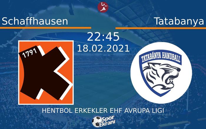 18 Şubat 2021 Schaffhausen vs Tatabanya maçı Hangi Kanalda Saat Kaçta Yayınlanacak? 18 Şubat 2021 Schaffhausen vs Tatabanya maçı Hangi Kanalda Saat Kaçta Yayınlanacak?