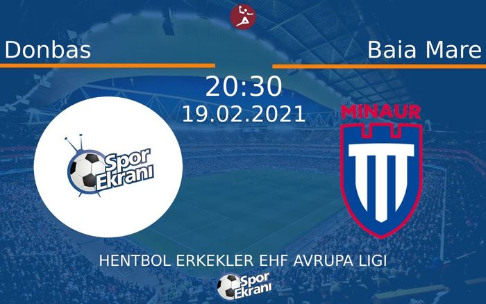 19 Şubat 2021 Donbas vs Baia Mare maçı Hangi Kanalda Saat Kaçta Yayınlanacak? 19 Şubat 2021 Donbas vs Baia Mare maçı Hangi Kanalda Saat Kaçta Yayınlanacak?